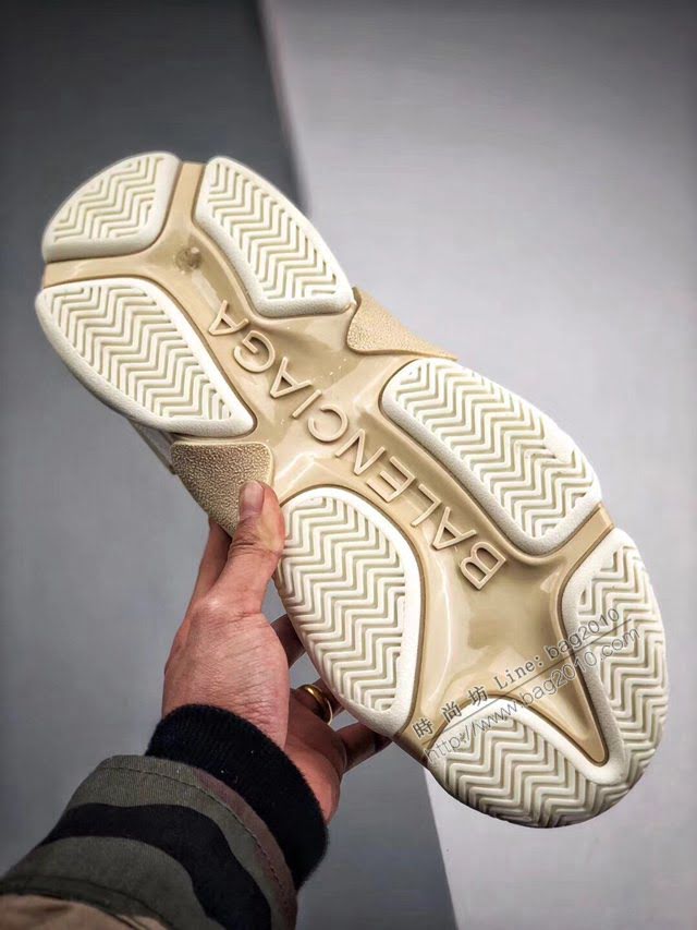 Balenciaga經典款男女鞋 巴黎世家頂級版本Triple-S 17老爹鞋 Balenciaga情侶款老爹鞋  hdbl1234